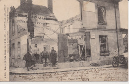 La Grande Guerre 1914-15, Berneuil-sur-Aisne (60), Maisons Bombardées - 1914-18