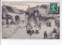 VAILLY-sur-AISNE: Une Procession Au Faubourg De Saint-précord - Très Bon état - Other & Unclassified