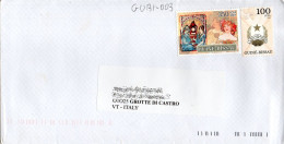 Philatelic Envelope With Stamps Sent From GUINE'-BISSAU To ITALY - Guinea-Bissau