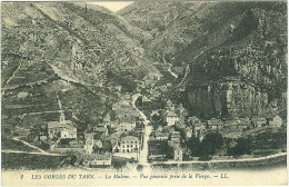 Carte Postale Les Gorges Du Tarn La Malène Vue Générale Prise De La Vierge - Sonstige & Ohne Zuordnung