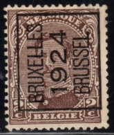 Typo 89A (BRUXELLES 1924 BRUSSEL) - O/used - Typos 1922-26 (Albert I.)