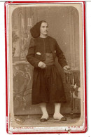 ORAN ( Algérie ) - C D V PHOTOGRAPHIE De CH. A. DECUGIS à Oran - Militaire ZOUAVE  - Régt.à Identifier -  Fin 19ème - Old (before 1900)