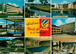 73310133 Bad Abbach Krankenhaus Donau Trinkhalle Kurhaus Hallenbad Bad Abbach - Bad Abbach