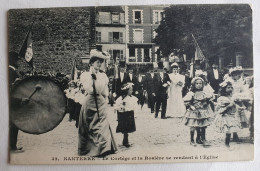 CARTE POSTALE CPA 92 NANTERRE LE CORTEGE ET LA ROSIERE SE RENDANT A L'EGLISE Ossart Et Capelle 42 GROS PLAN - Nanterre