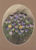FLOWERS Vintage Postcard CPSM #PBZ705.GB - Fleurs
