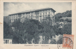 OSPEDALETTI-IMPERIA-GRAND HOTEL- CARTOLINA  VIAGGIATA IL 10-5-1925 - Imperia