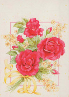 FLOWERS Vintage Postcard CPSM #PAR937.GB - Bloemen