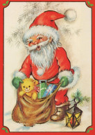 SANTA CLAUS CHRISTMAS Holidays Vintage Postcard CPSM #PAJ620.GB - Santa Claus