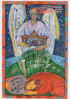 ANGEL CHRISTMAS Holidays Vintage Postcard CPSM #PAJ295.GB - Angels