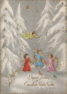 ANGEL CHRISTMAS Holidays Vintage Postcard CPSM #PAG904.GB - Engel