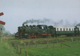 TRAIN RAILWAY Transport Vintage Postcard CPSMF #PAA842.GB - Treni