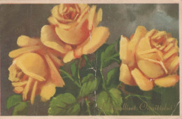 FLORES Vintage Tarjeta Postal CPA #PKE641.ES - Flowers