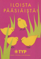 PASCUA POLLO HUEVO Vintage Tarjeta Postal CPSM #PBP133.ES - Easter