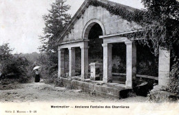 *CPA - 88 - MONTMOTIER - Ancienne Fontaine Des Charrières - Autres & Non Classés