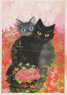 GATO GATITO Animales Vintage Tarjeta Postal CPSM #PAM322.ES - Katzen