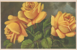 FLEURS Vintage Carte Postale CPA #PKE642.FR - Bloemen