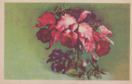 FLEURS Vintage Carte Postale CPA #PKE703.FR - Flores