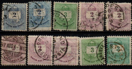 HONGRIE 1881 O DENT 11.5 - Used Stamps