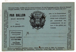 Carte Ballon Non Monté Neuve Formule Privée Carte Aux Drapeaux - Sonstige & Ohne Zuordnung