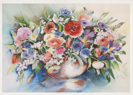 FLEURS Vintage Carte Postale CPSM #PAR579.FR - Fleurs