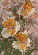 FLEURS Vintage Carte Postale CPSM #PAR158.FR - Bloemen