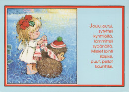 ANGE NOËL Vintage Carte Postale CPSM #PAH090.FR - Anges