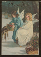 ANGE NOËL Vintage Carte Postale CPSM #PAH478.FR - Anges