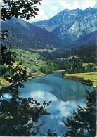 Carte Postale. Bellevaux. Lac De Bellevaux A Circulé 1966. Au Dos Oblitération St Jeoire En Faucigny (2 Scans) - Bellevaux