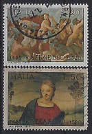 Italy 1970  Raffaello Santi  (o) Mi.1305-1306 - 1961-70: Gebraucht