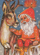 WEIHNACHTSMANN SANTA CLAUS Neujahr Weihnachten Vintage Ansichtskarte Postkarte CPSM #PBL205.DE - Santa Claus