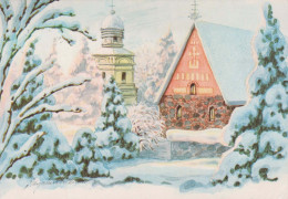 Neujahr Weihnachten Vintage Ansichtskarte Postkarte CPSM #PAW895.DE - Año Nuevo