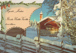 Neujahr Weihnachten Vintage Ansichtskarte Postkarte CPSM #PAV720.DE - Año Nuevo