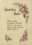 Neujahr Weihnachten BELL Vintage Ansichtskarte Postkarte CPSM #PAV293.DE - Año Nuevo