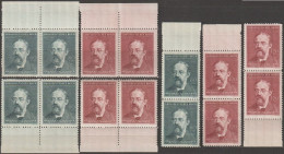 04/ Pof. 118-119, Border Pairs - Unused Stamps