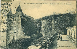 Carte Postale Saint Pierre D'Albigny Château De Moilans Le Donjon Circulé 1924 (affranchis Avec 15c Semeuse) - Saint Pierre D'Albigny