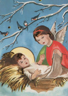 ENGEL WEIHNACHTSFERIEN Feiern & Feste Vintage Ansichtskarte Postkarte CPSM #PAH157.DE - Angels