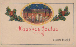 ENGEL WEIHNACHTSFERIEN Vintage Ansichtskarte Postkarte CPSMPF #PAG717.DE - Angels