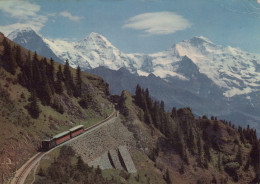 ZUG Schienenverkehr Eisenbahnen Vintage Ansichtskarte Postkarte CPSM #PAA908.DE - Treni