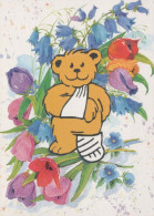 NASCERE Animale Vintage Cartolina CPSM #PBS371.IT - Bears