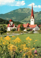 73308241 Fischen Allgaeu Kirche Mit Wannenkopf Fischen Allgaeu - Fischen