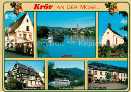 73308232 Kroev Mosel Mosel Echternacher-Hof Dreigiebelhaus  Kroev Mosel - Kroev