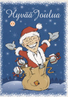 Buon Anno Natale GNOME Vintage Cartolina CPSM #PAU502.IT - Nouvel An