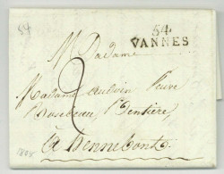 54 VANNES Pour Hennebont 1805 - 1801-1848: Precursori XIX