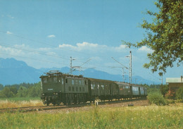 TRENO TRASPORTO FERROVIARIO Vintage Cartolina CPSM #PAA972.IT - Trains