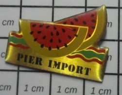 2019 Pin's Pins / Beau Et Rare / MARQUES / PIER IMPORT PaSTeQUe TARTARe - Marques