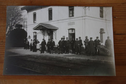 Carte Photo Gare Etoile Sur Rhône Drôme - Andere & Zonder Classificatie