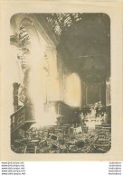 WAILLY PAS DE CALAIS  INTERIEUR DE L'EGLISE 1915 PHOTO ORIGINALE 12 X 9 CM - Guerre, Militaire