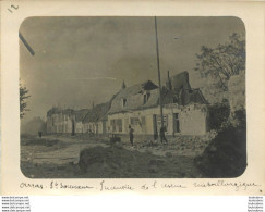 ARRAS SAINT SAUVEUR INCENDIE DE L'USINE METALLURGIQUE  07/1915 PHOTO ORIGINALE 12 X 9 CM - Oorlog, Militair