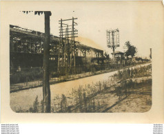 ARRAS ECLATEMENT D'UN 210 DANS LA GARE 07/1915 PHOTO ORIGINALE 12 X 9 CM - Oorlog, Militair