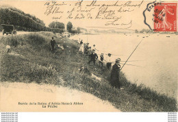 ABLON  BORDS DE LA SEINE D'ATHIS MONS  A ABLON  LA PECHE - Athis Mons